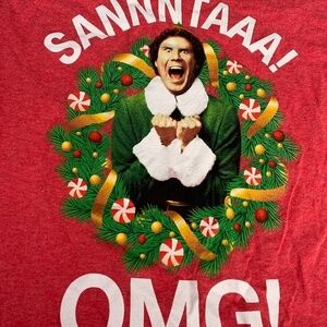 elf Holiday Shirt Kids XL